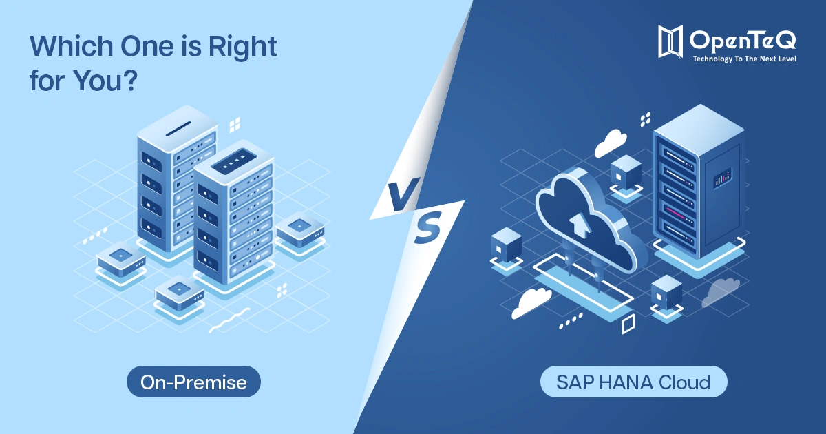 SAP HANA Cloud vs On-Premise: Which One is Right for You? 
