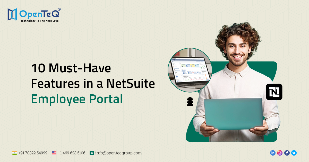 10 Essential Features for a NetSuite Employee Portal