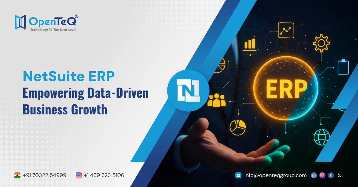 NetSuite ERP: Empowering Data-Driven Business Growth