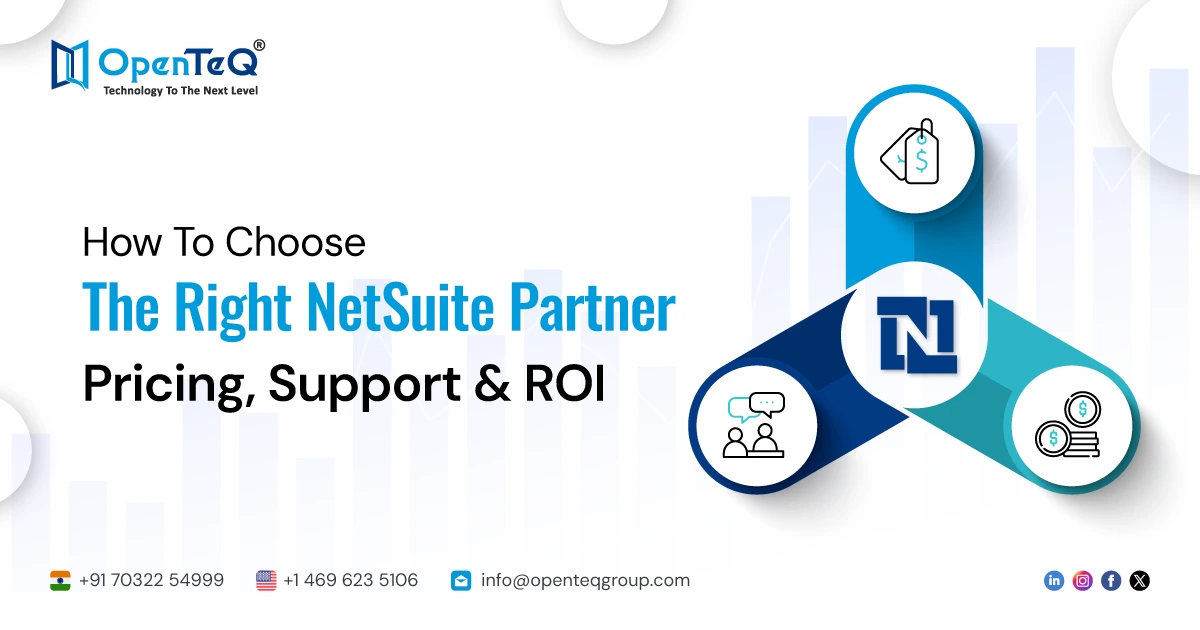 How To Choose The Right NetSuite Partner: Pricing, Support & ROI