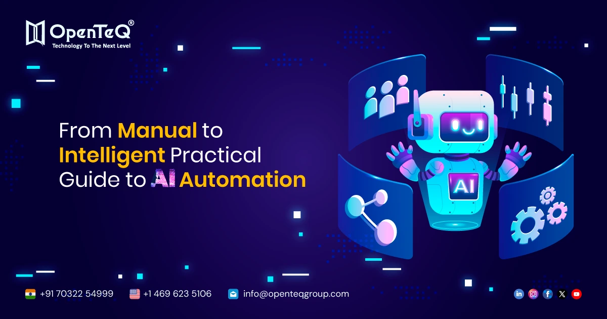 From Manual to Intelligent: A Practical Guide to AI Automation