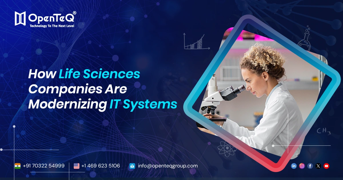  How Life Sciences Companies Are Modernizing IT Systems