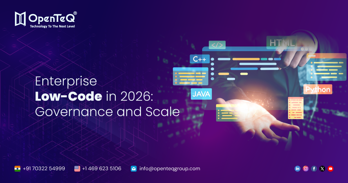 Enterprise Low Code in Governance and Scale
