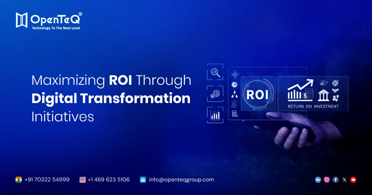 Maximizing ROI Through Digital Transformation Initiatives
