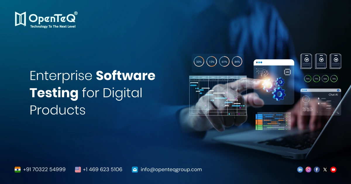 Enterprise Software Testing for Digital Products