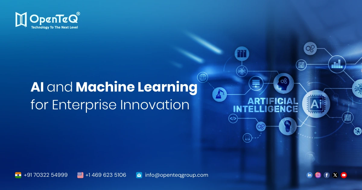 AI and Machine Learning for Enterprise Innovation