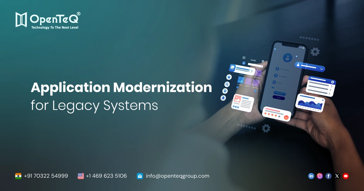 Application Modernization for Legacy Systems