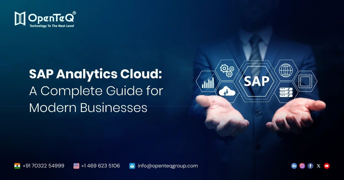 SAP Analytics Cloud: A Complete Guide for Modern Businesses